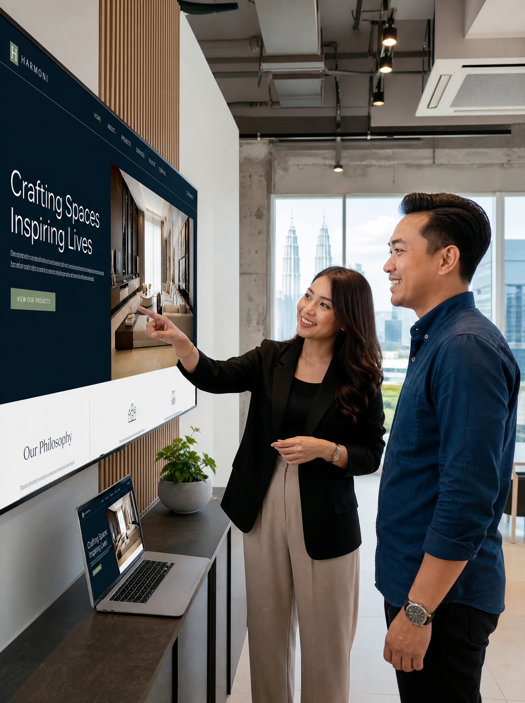 Hasil kerja agency web design professional Malaysia
